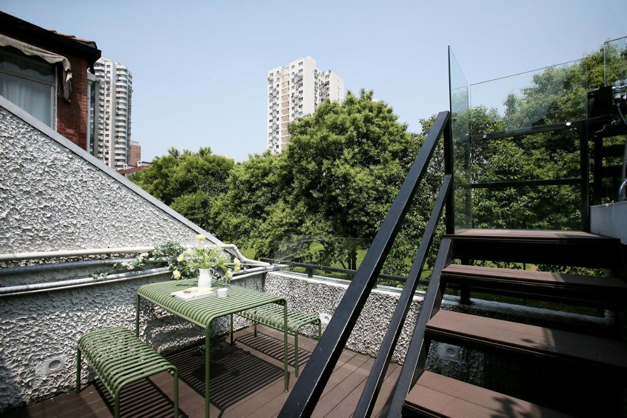 Shanghai Downtown Hills Boutique Guesthouse - Near Metro Line 7, Exit 3, Changping Road Xangai Exterior foto