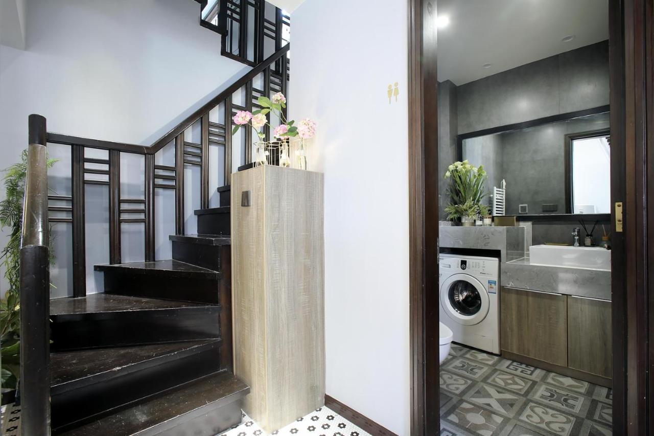 Shanghai Downtown Hills Boutique Guesthouse - Near Metro Line 7, Exit 3, Changping Road Xangai Exterior foto